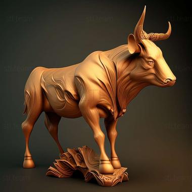 3D model An An famous animal (STL)